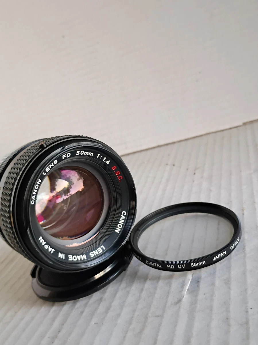 Canon FD 50mm f/1.4 Camera Lenses for sale | eBay