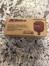 ACDelco ARM602-3 3/8   5.9 to 59 ft-lbs. Heavy Duty Digital Torque Adapter