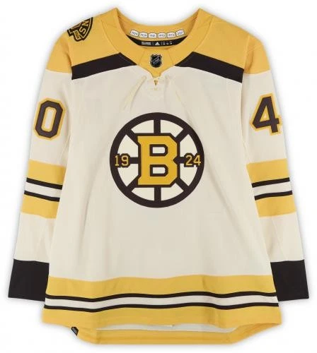 Camiseta Adidas Auténtica Firmada 100 Aniversario Tuukka Rask Bruins Alterna Foto 3 de 4