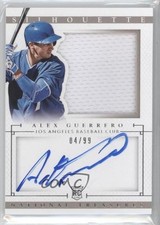 2014 Panini National Treasures Rookie Silhouette 4/99 Alex Guerrero #30 Auto 4j0
