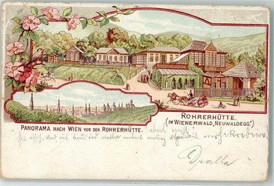 13499178 - Vienna Gasthaus Rohrerhuette Hernals 1897