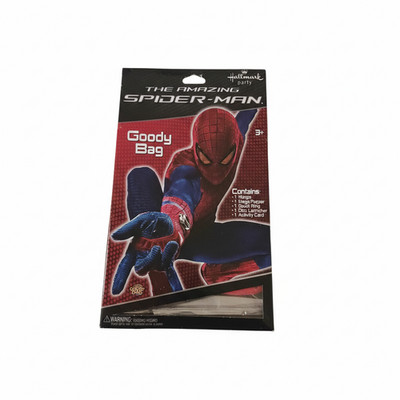Spider-Man Goody Bag with Toys 1 Pack Hallmark Marvel Party Favor