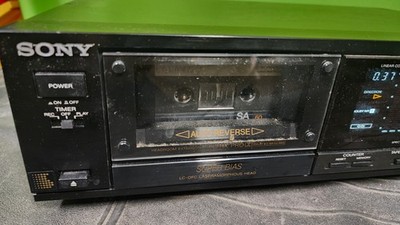 Sony TC-RX80ES STEREO Cassette Deck Tape Player ES Series Tested