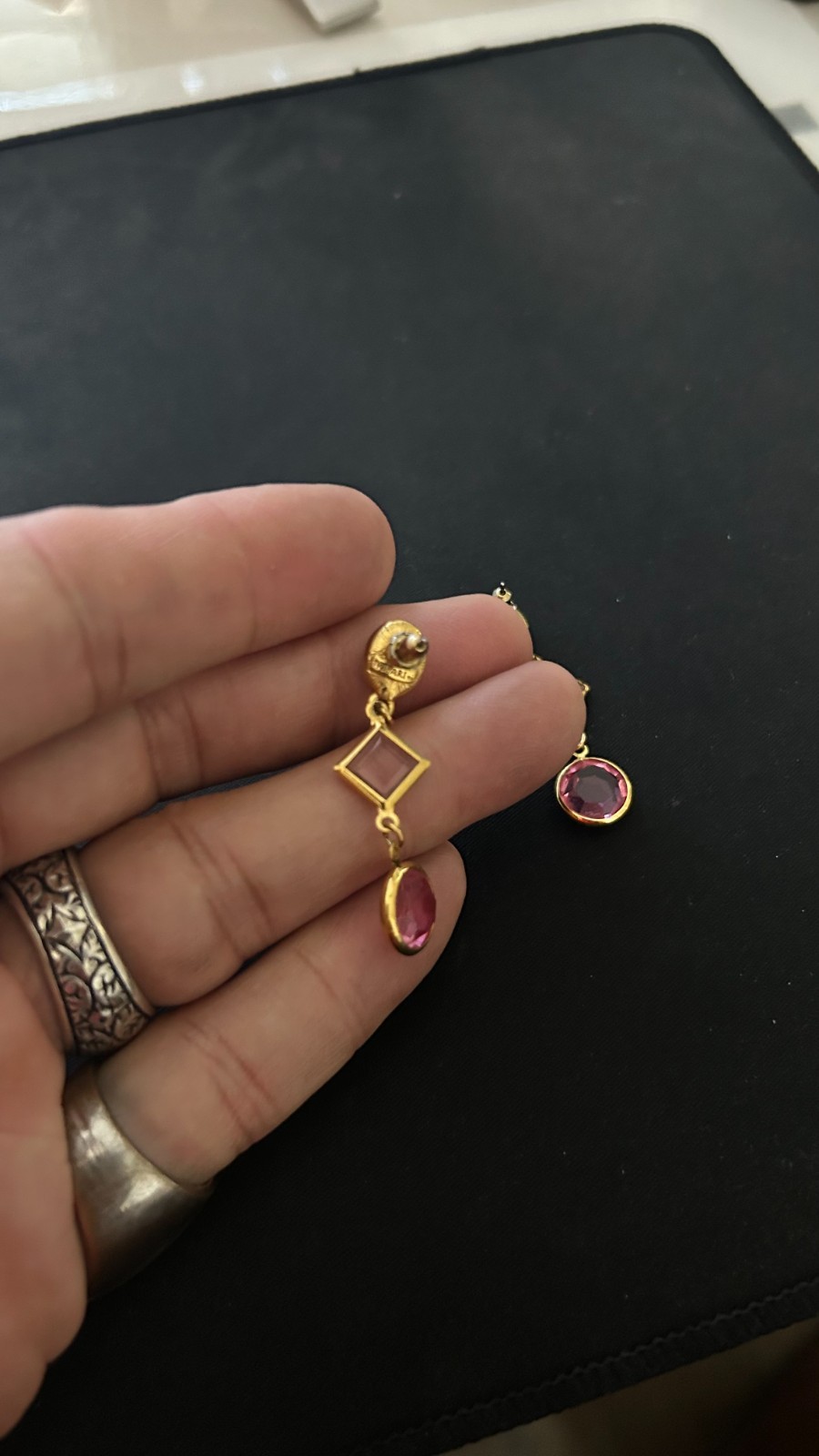 Trifari Dangle Earrings - Exceptional Condition -… - image 5