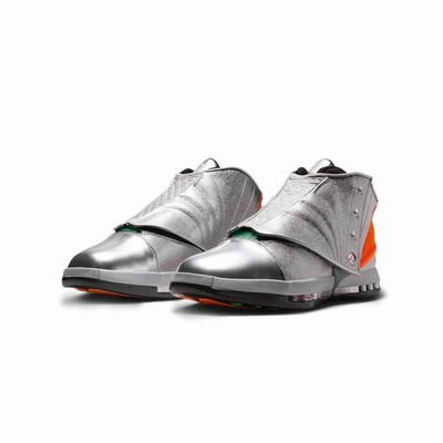 Free The Youth x Air Jordan 16 Retro OG Metallic Silver IV7638-001Men Size