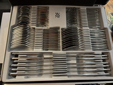 WMF Modell Tunis  CROMARGAN  68-teilig Besteck SET Kasten MEGA WIE NEU !