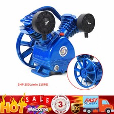 Replacement Air Compressor Pump Single Stage V Style Twin Cylinder 3 Hp 2-piston