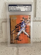 Jim Palmer H.O.F. Baseball Card Autograph/Signed Certified
