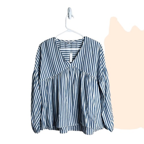 TANAKA WESTERN OVERSHIRT BLUE STRIPE, XS, Cotton, Blue Stripe | eBay