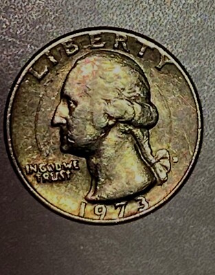 1973 D Washington quarter,Multiple Errors OBV & REV SEE PICTURES