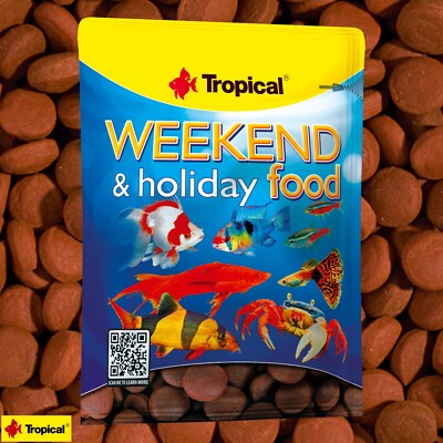 Tropical Weekend Food 20g ca. 24 Tabs. Wochenendfutter Fischfutter Aquarium