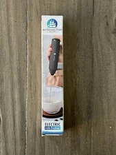 New England Stories  Powerful Handheld Electric Milk Frother, Battery Operated