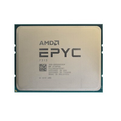 HPE AMD EPYC 7313 CPU Processor 16 Core 3.0GHz 155W-180W PCI-e 4.0 P38669-B21