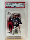 2005 Topps Draft Picks #45 Tom Brady New England Patriots PSA 10 GEM MINT