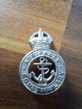 Admiralty Constabulary Uniform Bade Britsh Military 1950s To 70s