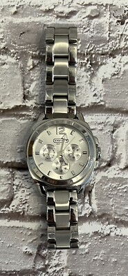 Authentic COACH Women's Chronograph Watch CA.43.3.14.0444 NICE | eBay