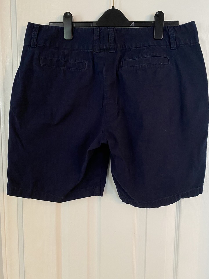 G.H. BASS & CO Women's Navy Blue Bermuda Shorts - Size 16 | eBay