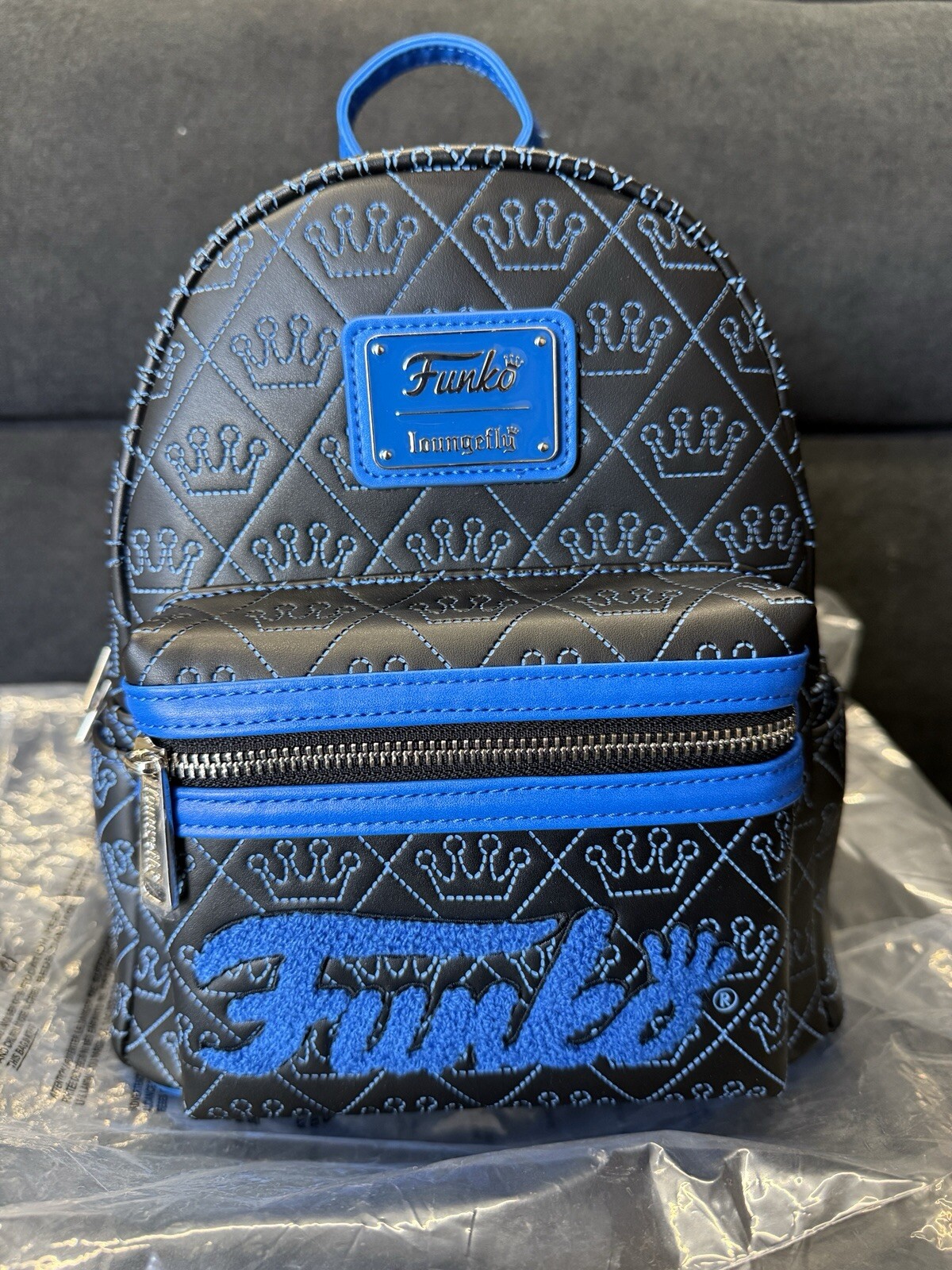 Funko Logo Black Mini Backpack for Collectibles & Fun  