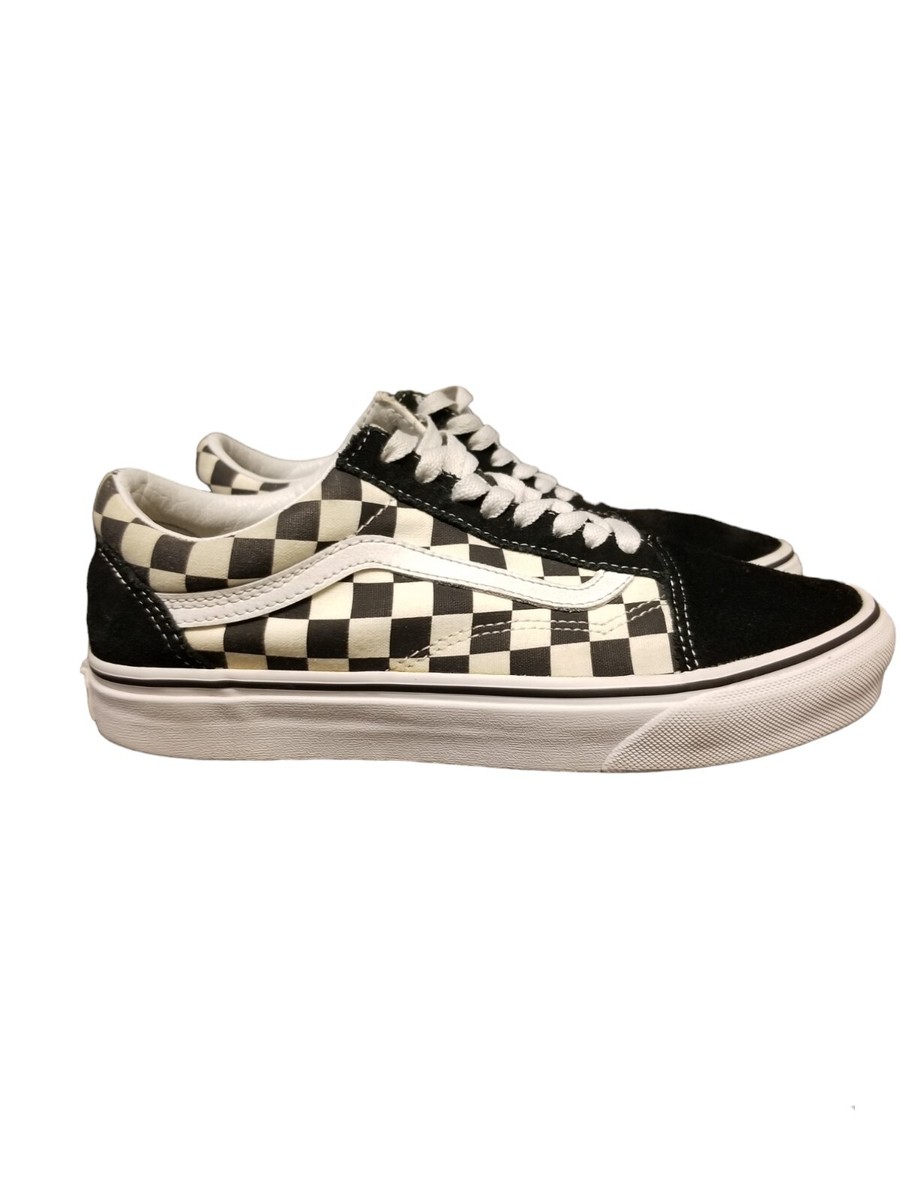 Vans Old Skool チェック柄 ブラック/ホワイト VANS バンズ スニーカー PREMIUM OLD SKOOL CHECKERBOARD BLACK
