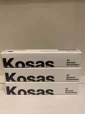 3 x KOSAS 10 Second Liquid Eyeshadow Supreme Full Size