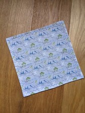 NEDKANTAR EVERYDAY CARRY edc hank with lens cloth microfiber back Trail Map