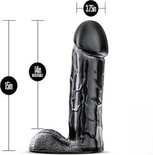 Eden 15" Giant Realistic 3.75" Width Thick Dildo Cock Adult Sex Toy