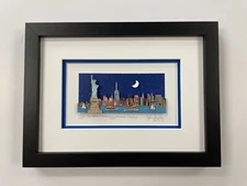 John Suchy 3D Artwork " The Lady of the Harbor " Friend of James Rizzi & Fazzino