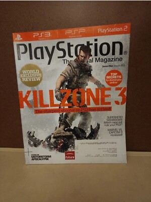 Playstation The Official Magazine PS3 PSP 43 March 2011 Killzone 3