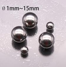 High Precision Bearing Ball Solid Ball Bearing Steel Smooth Dia  1mm  15mm