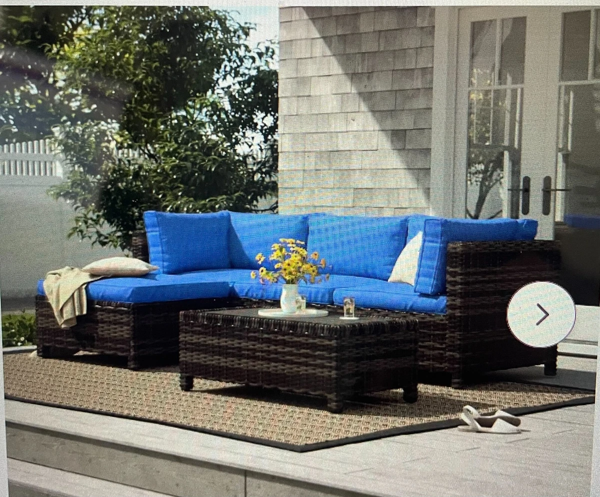 Sol 72 Outdoor Parkhurst 3 piece patio furniture set with cushions