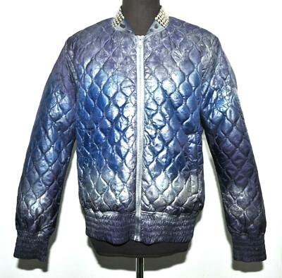 EINZIGARTIGE PUMA SAMPLE PUNK ROCK BOMBER PUFFER DAUNENJACKE M UNIKAT