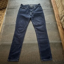 Levi's 711 Women's Skinny Jeans Mid Rise Dark Wash Stretch TAG SIZE 26X28