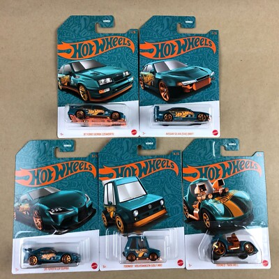 #ad 2024 Hot Wheels 56th Anniversary Pearl amp; Chrome Set 5 Cars 1:64 Diecast Mix 2 $19.99