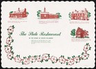 Vintage placemat THE STATE RESTAURANT historic buildings pictured Dover Delaware — photo 2