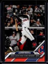 2024 Topps Now #838 Brayan Rocchio Red Parallel #d /10