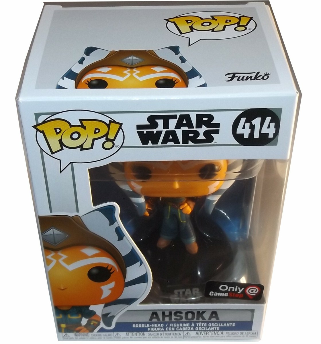Funko Pop! Star Wars Ahsoka Tano Édition Spéciale Exclusive #414 Figurine Ahsoka Clone Wars