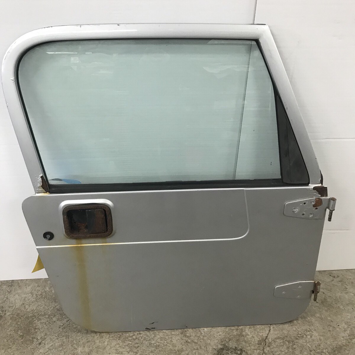 Jeep Wrangler TJ Full Steel Door 97-06 1997-2006 Glass Silver