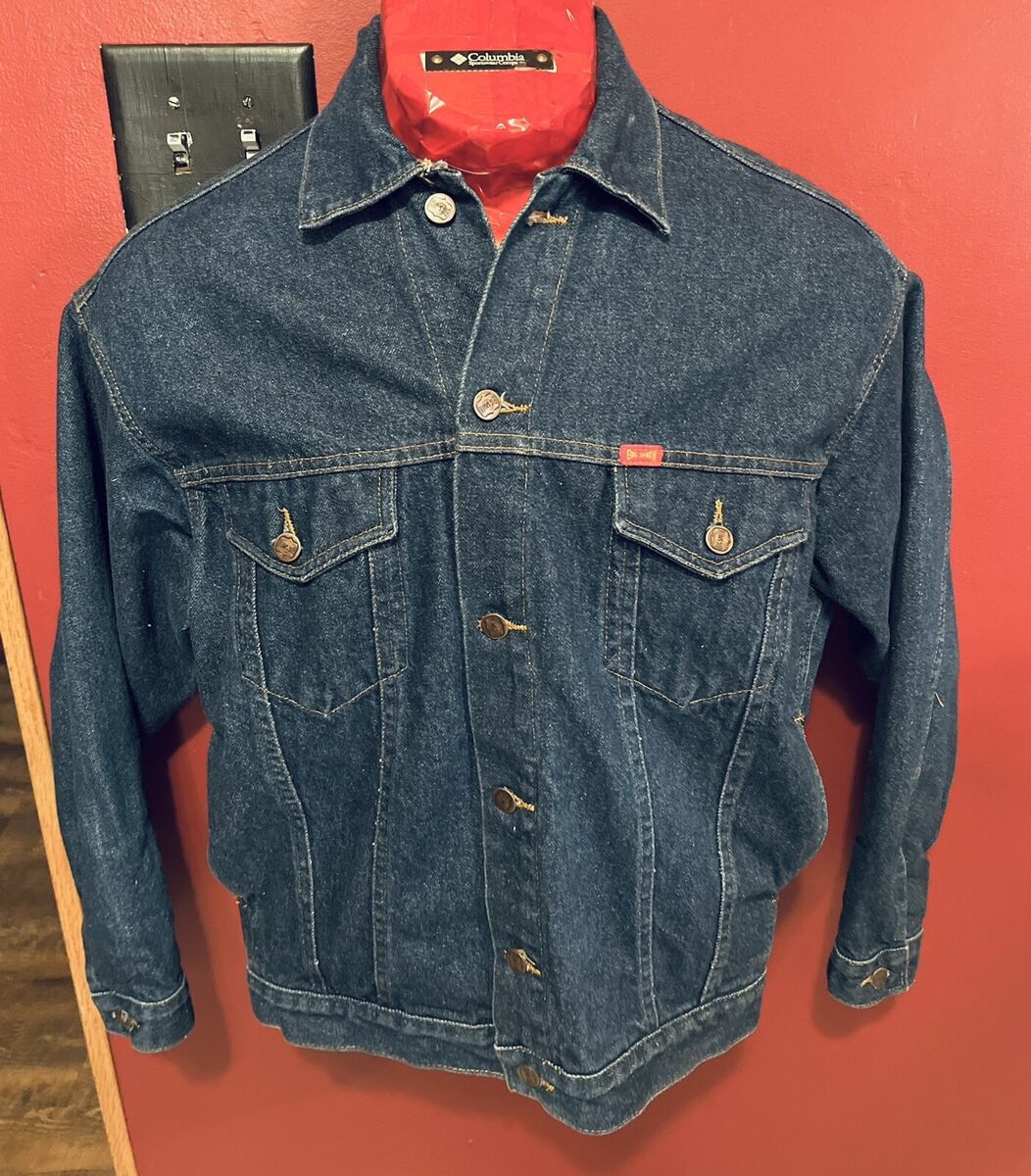 Vintage Big Smith Denim Trucker Jacket Size S Jean Jacket Vintage Big Smith Denim Trucker Jacket Size S Jean Jacket