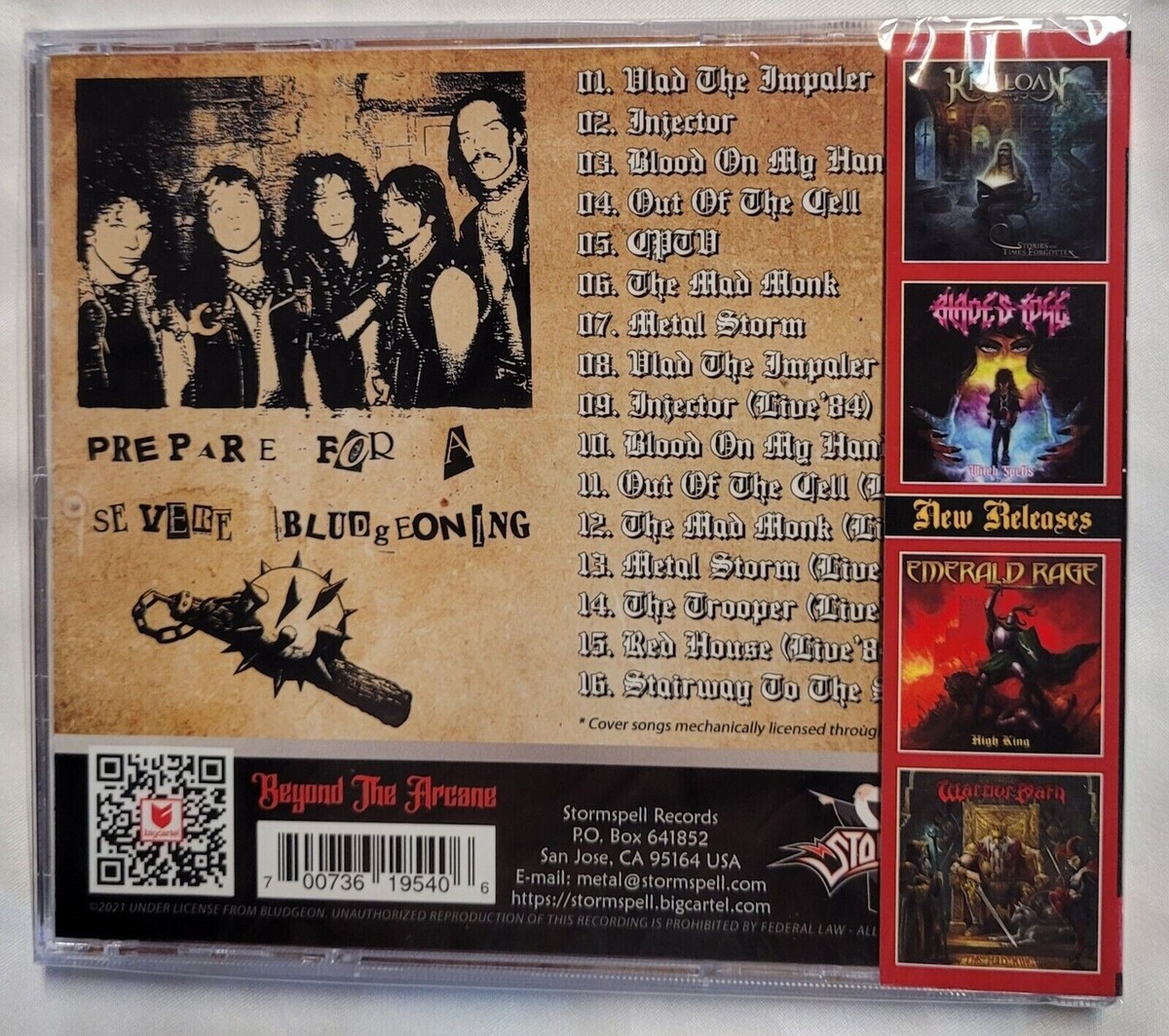 The Impalers ‎– Blood, Rum & Reggae CD Impalers BLOOD RUM & REGGAE CD