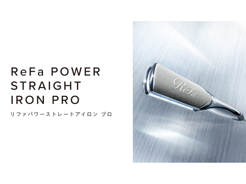 MTG ReFa POWER STRAIGHT IRON PRO WHITE AC100V-240V Beauty Japan