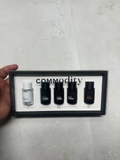 Commodity Scent Space Mini Fragrance Coffret Set Paper Gold Milk Juice Book NEW