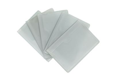 replacement plastic credit card insert sleeves Chivao 4 Packs Wallet Holder Wallet Credit Card for Photo Insert for Bifold or Trifold(6 Pages) : Clothing, Shoes & Jewelry Age Group Social Security Card Cover |