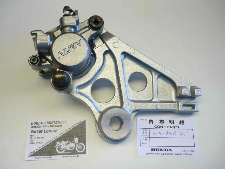 NEU orig Honda Bremssattel hinten XL 600 V Transalp ab 1990 XL600V PD06 PD10 - Bild 1 von 1