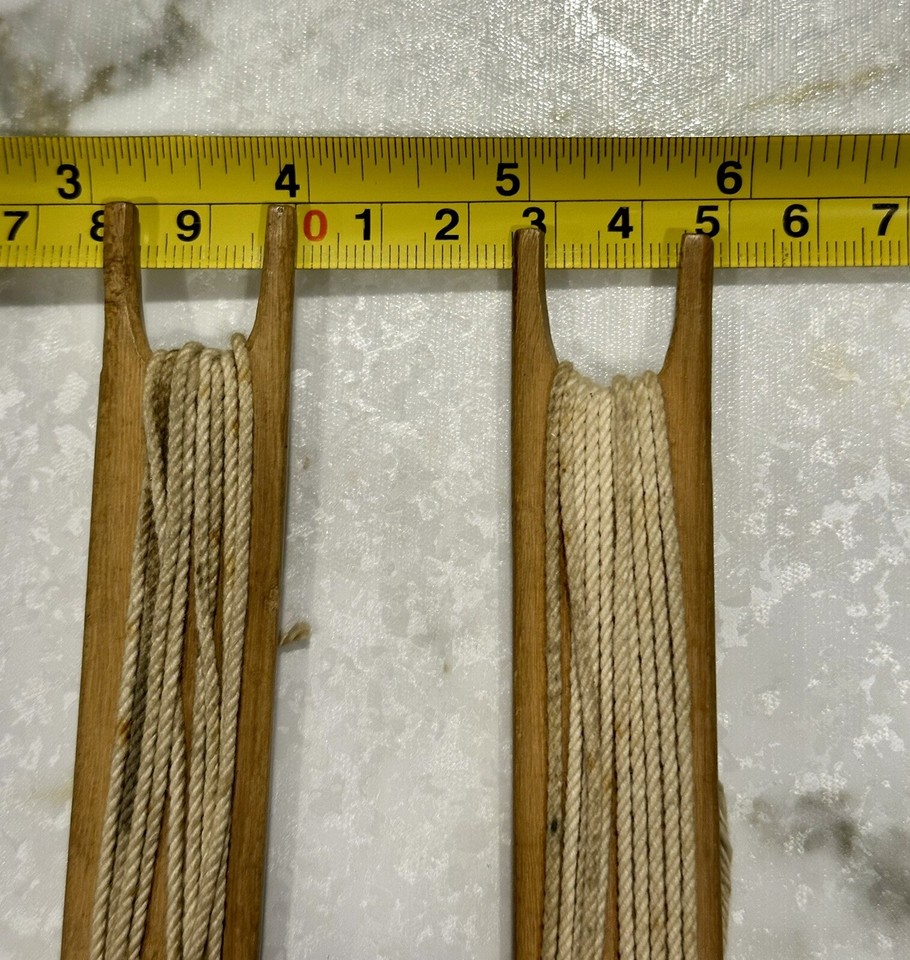 Vintage Antique Fishing Net Repair Tool, Fish Netting Needle Shuttle