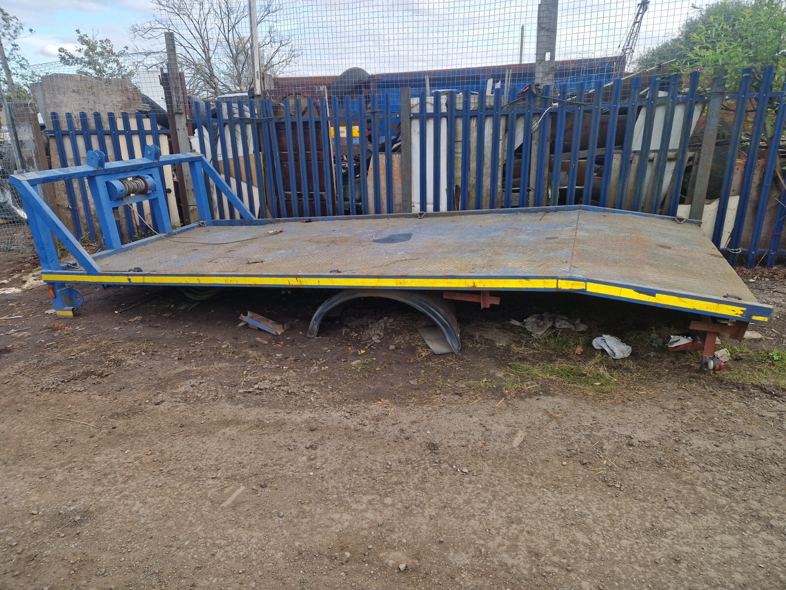 TRUCK RECOVERY BED 7.5T With heavy duty aluminium ramps and hydraulic winch eBay