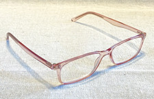 Scojo NY Reading Glasses Frames Gels Manhattan Blush Crystal Pink FRAME ONLY