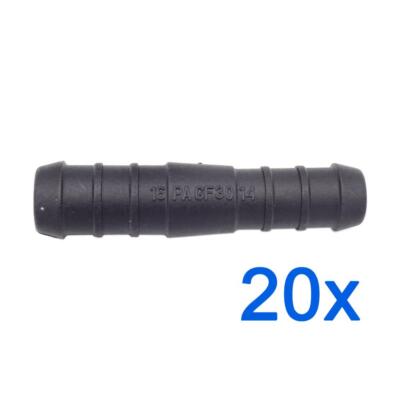 20 x YOU.S Schlauch Verbindungsstück RGV Ø 16mm 14mm Gerade Form Reduzierer