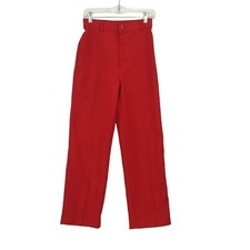 Levi Strauss  Co. Vintage 70's Red womens High Rise Slacks, Pants 10, 26 waist