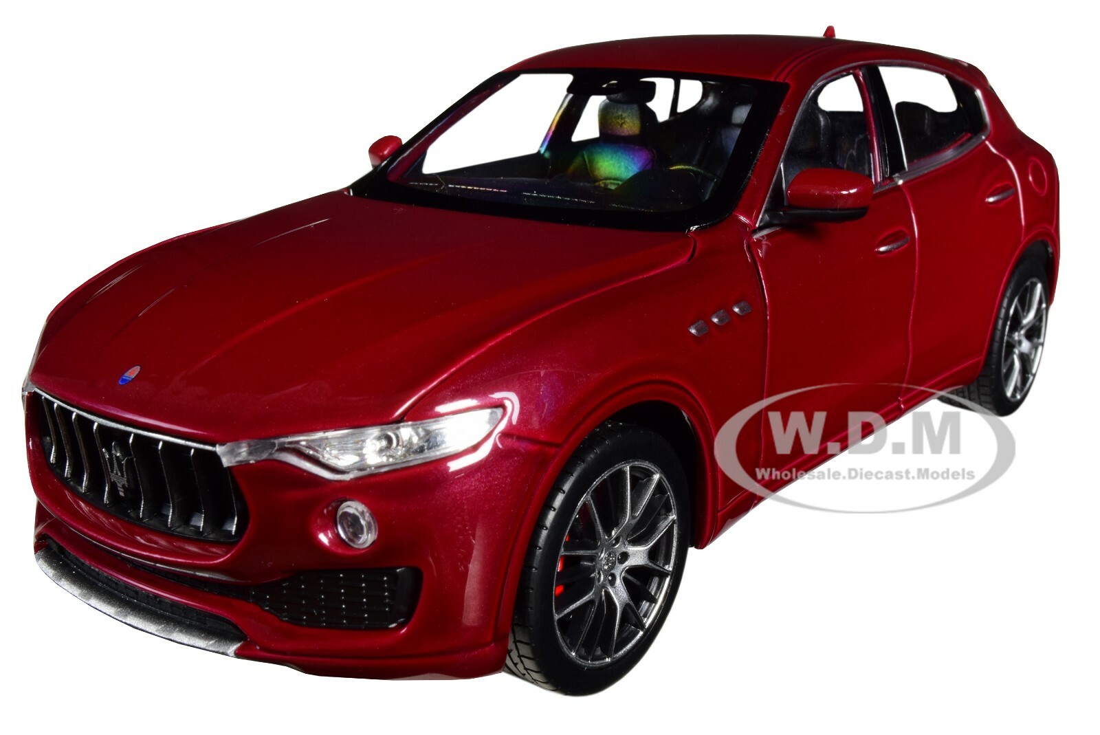 МОДЕЛЬ АВТОМОБИЛЯ MASERATI LEVANTE RED 1/24-1/27, ИЗГОТОВЛЕННАЯ НА ЗАКАЗ КОМПАНИЕЙ WELLY 24078