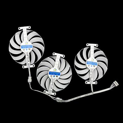 For ASUS ROG RTX3090 3080 3070 STRIX WHITE Left/Middle